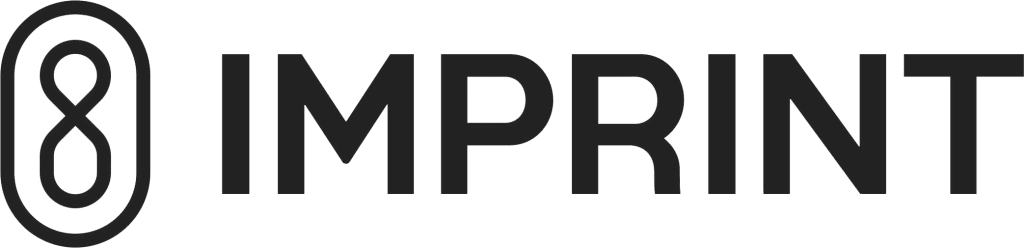Stylized logo with 'IMPRINT' text