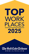 Top Work Places 2025 badge
